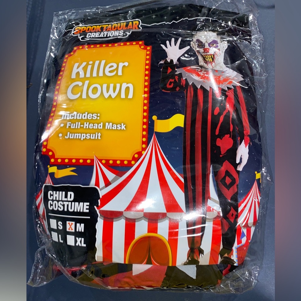 Kids Killer Clown costume